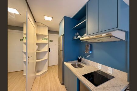Studio para alugar com 26m², 0 quarto e sem vagaCozinha  