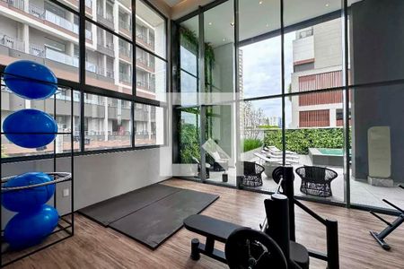 Studio para alugar com 26m², 0 quarto e sem vagaAcademia