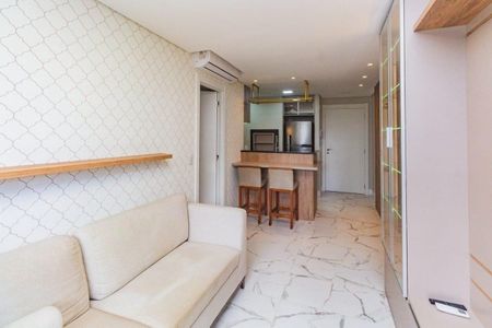 Sala  de apartamento para alugar com 1 quarto, 40m² em Petrópolis, Porto Alegre