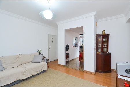 Sala  de apartamento à venda com 3 quartos, 112m² em Santa Efigênia, Belo Horizonte