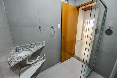 Banheiro de kitnet/studio para alugar com 1 quarto, 45m² em Vila Nogueira, Taubaté