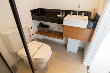 Studio para alugar com 18m², 1 quarto e sem vaga Studio para alugar com 18m², 1 quarto e sem vagaBanheiro