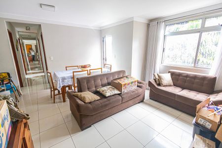 sala de apartamento para alugar com 3 quartos, 96m² em Serrano, Belo Horizonte