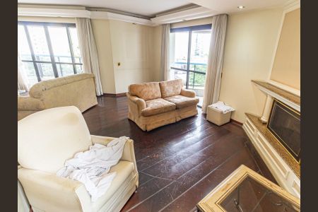 Sala de apartamento à venda com 4 quartos, 243m² em Tatuapé, São Paulo