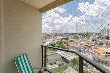 Varanda de apartamento para alugar com 2 quartos, 59m² em Vila Santo Estefano, São Paulo