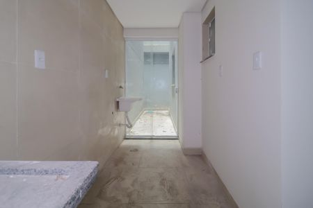 Área de serviço de apartamento para alugar com 1 quarto, 38m² em Jardim Itapark Velho, Mauá