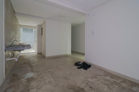 Sala/Sala de jantar/Cozinha de apartamento para alugar com 1 quarto, 38m² em Jardim Itapark Velho, Mauá