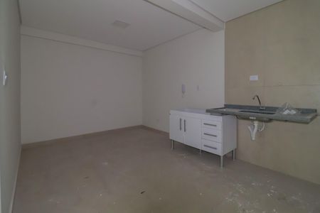 Sala/Sala de jantar/Cozinha de apartamento para alugar com 1 quarto, 38m² em Jardim Itapark Velho, Mauá