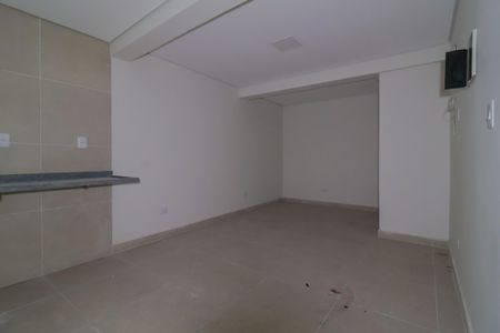 Sala/Sala de jantar/Cozinha de apartamento para alugar com 1 quarto, 42m² em Jardim Itapark Velho, Mauá