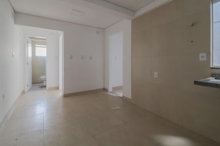 Sala/Sala de jantar/Cozinha de apartamento para alugar com 1 quarto, 38m² em Jardim Itapark Velho, Mauá