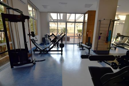 Apartamento para alugar com 50m², 1 quarto e 2 vagasÁrea comum - Academia