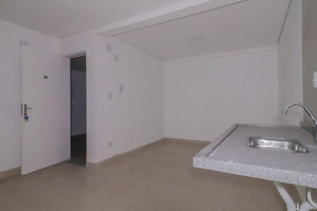 Sala/Sala de jantar/Cozinha de apartamento para alugar com 1 quarto, 36m² em Jardim Itapark Velho, Mauá