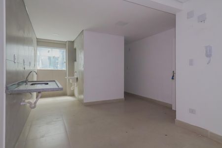 Sala/Sala de jantar/Cozinha de apartamento para alugar com 1 quarto, 36m² em Jardim Itapark Velho, Mauá