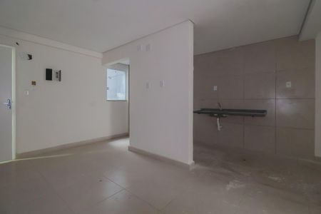 Sala/Sala de jantar/Cozinha de apartamento para alugar com 2 quartos, 44m² em Jardim Itapark Velho, Mauá