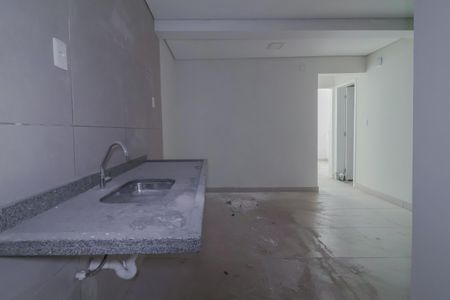 Cozinha de apartamento para alugar com 2 quartos, 44m² em Jardim Itapark Velho, Mauá