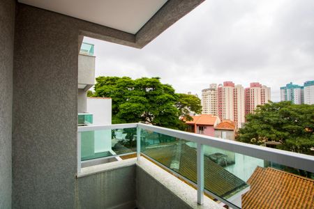 Varanda do quarto 1 de apartamento à venda com 3 quartos, 140m² em Paraíso, Santo André