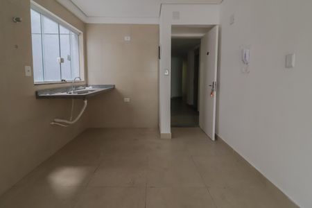 Sala/Sala de jantar/Cozinha de apartamento para alugar com 1 quarto, 38m² em Jardim Itapark Velho, Mauá