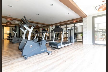 Apartamento para alugar com 47m², 1 quarto e 1 vaga Apartamento para alugar com 47m², 1 quarto e 1 vagaAcademia