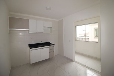 Sala / Cozinha de apartamento para alugar com 1 quarto, 30m² em Vila Pauliceia, São Paulo