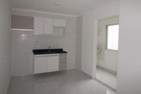 Sala / Cozinha de apartamento para alugar com 1 quarto, 30m² em Vila Pauliceia, São Paulo