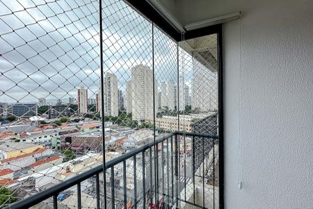 Varanda da Sala de apartamento para alugar com 3 quartos, 69m² em Mooca, São Paulo