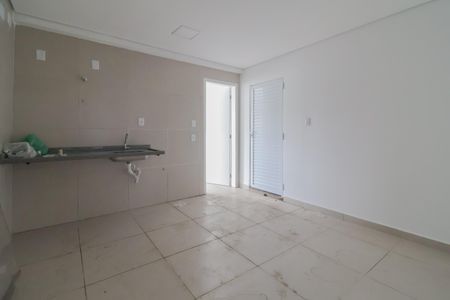 Sala/Sala de jantar/Cozinha de apartamento para alugar com 1 quarto, 38m² em Jardim Itapark Velho, Mauá