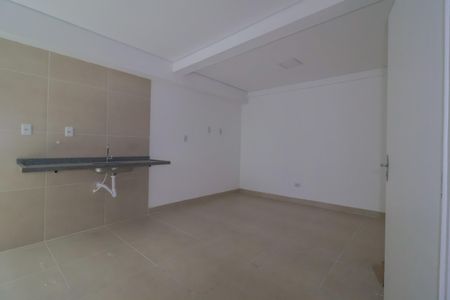 Sala/Sala de jantar/Cozinha de apartamento para alugar com 1 quarto, 39m² em Jardim Itapark Velho, Mauá