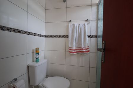 Banheiro Quarto 1 suíte de apartamento à venda com 2 quartos, 54m² em Jardim Paraiso, Santo André