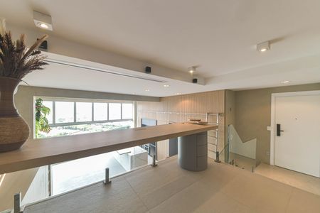 Sala de TV de apartamento à venda com 1 quarto, 95m² em Cidade Monções, São Paulo