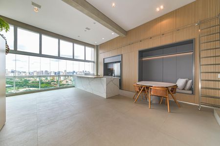 Sala de apartamento à venda com 1 quarto, 95m² em Cidade Monções, São Paulo