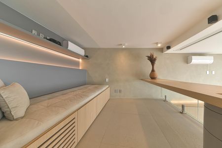 Apartamento à venda com 95m², 1 quarto e 2 vagasSala de TV