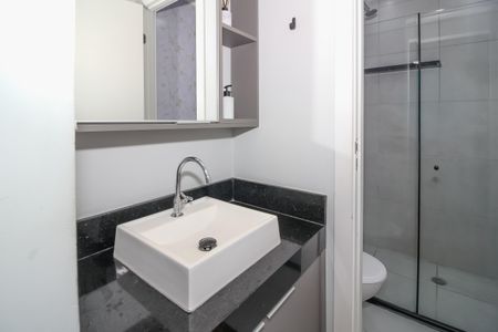 Apartamento para alugar com 30m², 1 quarto e sem vaga Apartamento para alugar com 30m², 1 quarto e sem vagaBanheiro