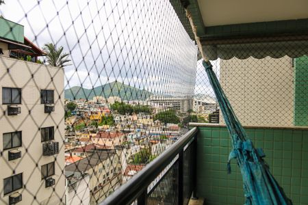 Varanda da Sala de apartamento à venda com 3 quartos, 100m² em Todos Os Santos, Rio de Janeiro