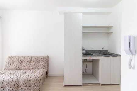 Sala - Cozinha de apartamento para alugar com 1 quarto, 29m² em Butantã, São Paulo