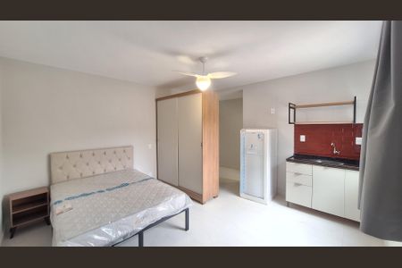 Sala/Quarto/Cozinha de kitnet/studio para alugar com 1 quarto, 30m² em Barra Funda, São Paulo