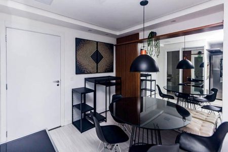 Sala de apartamento para alugar com 1 quarto, 49m² em Petrópolis, Porto Alegre