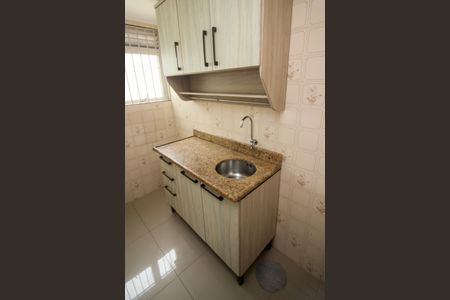 Cozinha de apartamento à venda com 1 quarto, 26m² em Menino Deus, Porto Alegre