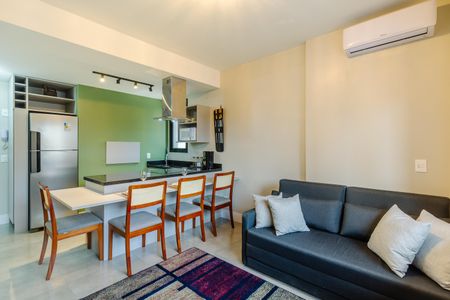 Apartamento para alugar com 45m², 1 quarto e 1 vaga