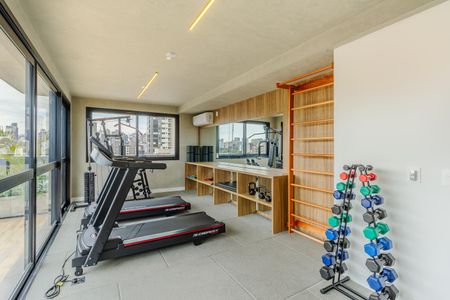 Apartamento para alugar com 45m², 1 quarto e 1 vaga