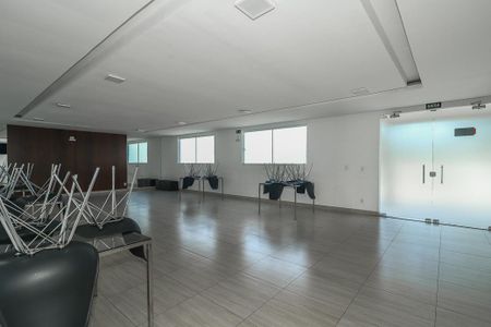 Área comum - Salão de festas de apartamento à venda com 1 quarto, 46m² em Mário Quintana, Porto Alegre