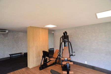 Apartamento à venda com 55m², 1 quarto e 1 vaga Apartamento à venda com 55m², 1 quarto e 1 vagaÁrea Comum - Academia