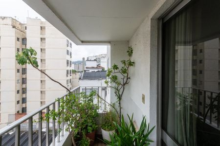 Varanda da Sala de apartamento para alugar com 3 quartos, 110m² em Maracanã, Rio de Janeiro