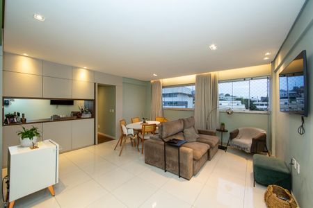SALA de apartamento à venda com 3 quartos, 86m² em Buritis, Belo Horizonte