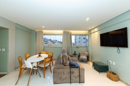 SALA de apartamento à venda com 3 quartos, 86m² em Buritis, Belo Horizonte