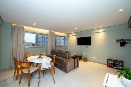 SALA de apartamento à venda com 3 quartos, 86m² em Buritis, Belo Horizonte