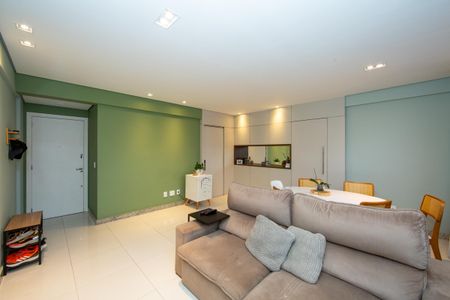 SALA de apartamento à venda com 3 quartos, 86m² em Buritis, Belo Horizonte