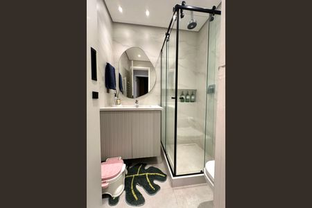 Apartamento à venda com 110m², 3 quartos e 1 vaga Apartamento à venda com 110m², 3 quartos e 1 vagaBanheiro Social