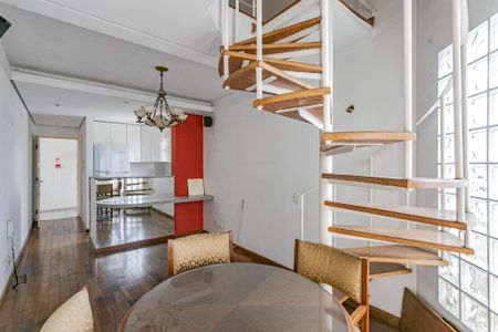Sala  de apartamento à venda com 1 quarto, 62m² em Aclimação, São Paulo