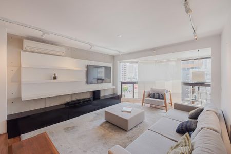 Sala de apartamento à venda com 3 quartos, 138m² em Pinheiros, São Paulo