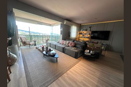 Sala de apartamento à venda com 2 quartos, 97m² em Alphaville Conde Ii, Barueri